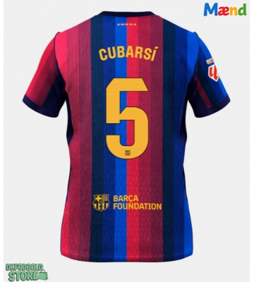 Barcelona Pau Cubarsi #5 Replika Hjemmebanetrøje 2026-27 Kortærmet